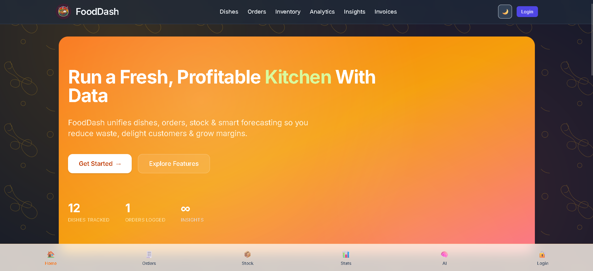 FoodDash – Restaurant Ops & Forecasting